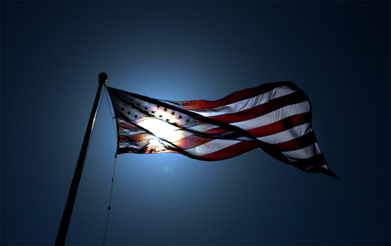 "1 Flag" captured by Keith Willette