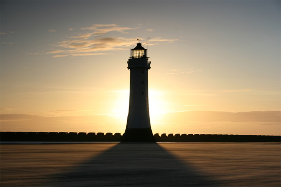 "Sundown @ Perch Rock" captured by Chris Jolley