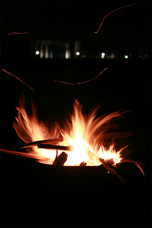 fire pit photography tips