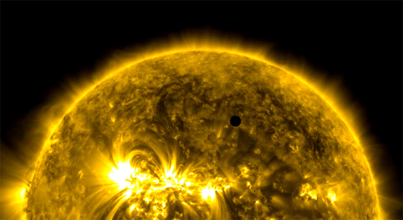 venus transit across the sun