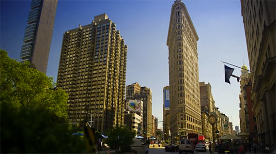 Flat Iron, Manhattan, Dawn, Morning