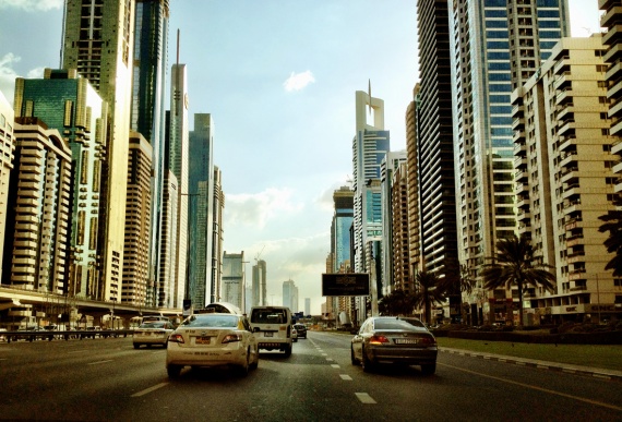 traffic in dubai