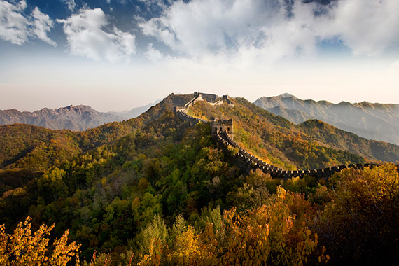 "Great Wall At Fall 2" captured by David Hobcote. (Click image to see more from David Hobcote.)