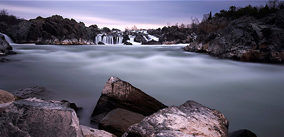 "Surreal Falls" captured by Trent Roche on Flickr.