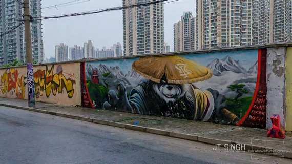 Shanghai graffiti photography