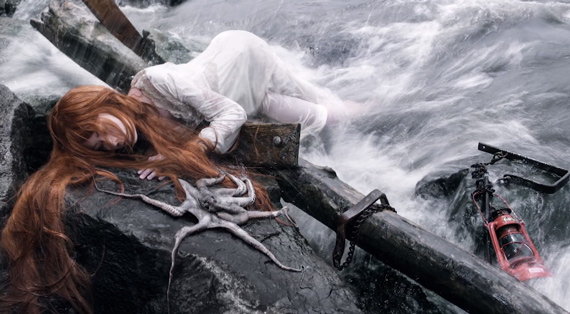 shipwreck concept photography