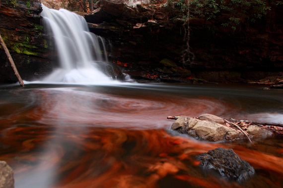 tripod use with waterfalls