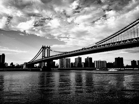 "Bridge in Black and White" by Katherine Ross. Click image to see more from Katherine Ross.