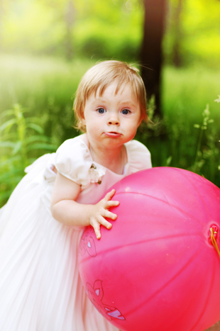 outdoor child portrait