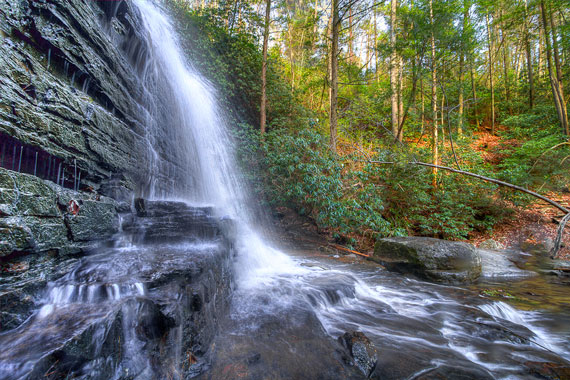 wide-angle landscape photography