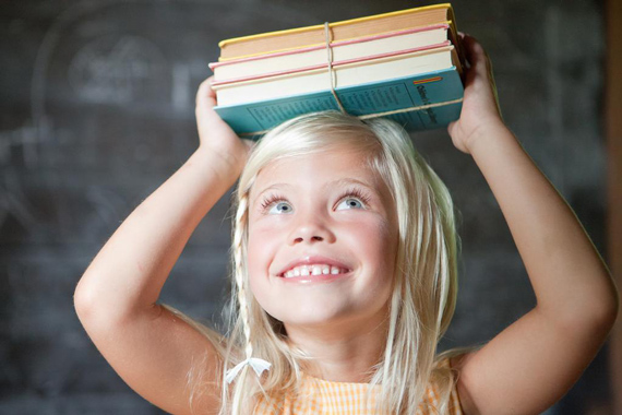 child portraiture with props