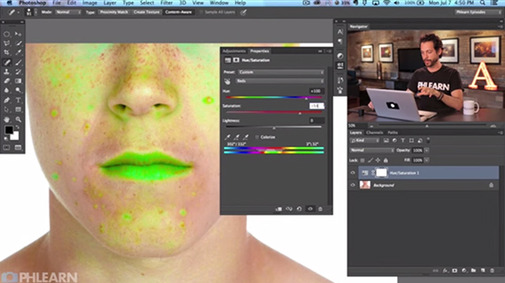 remove acne photoshop tutorial