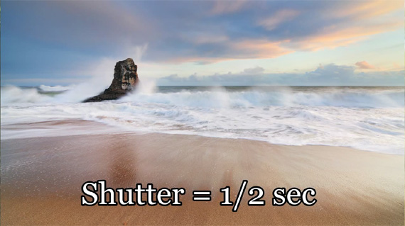 uses of slower shutter speed