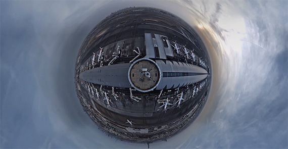 little-planet-timelapse-airport