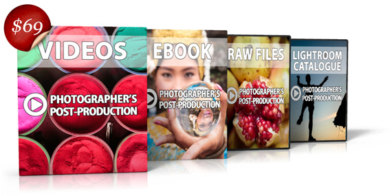 Lightroom video tutorials, RAW files, and an eBook