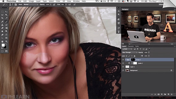 How to Paint Your Face in Photoshop - PHLEARN