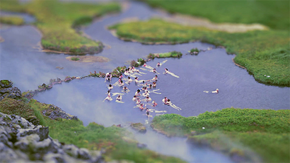 timelapse tilt shift effect