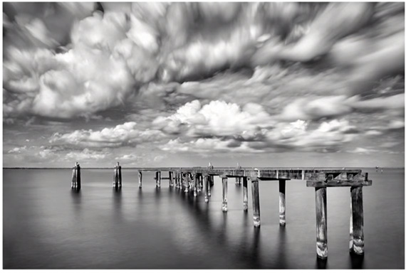 long exposure clouds