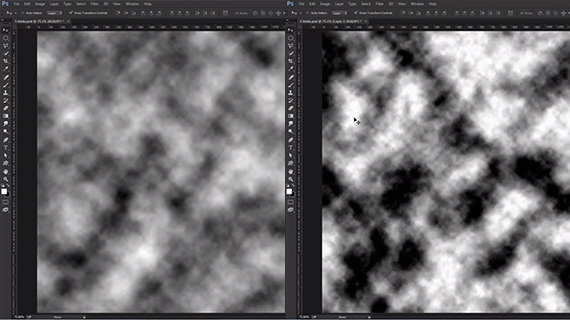 rendering clouds in photoshop