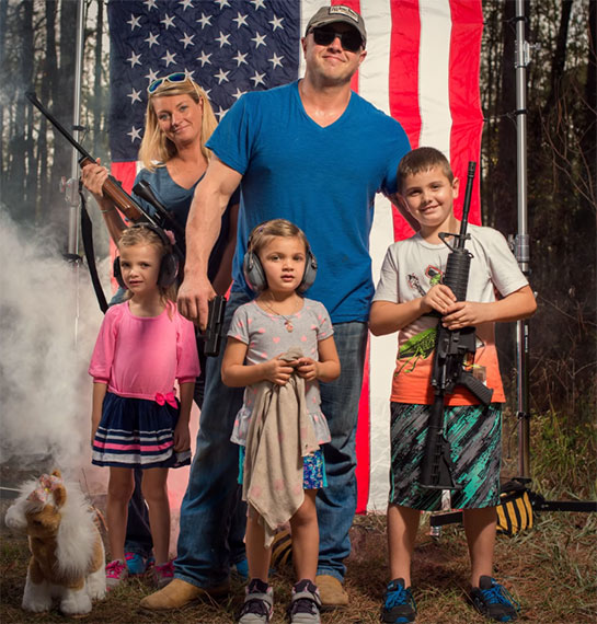 photographing America's gun owners