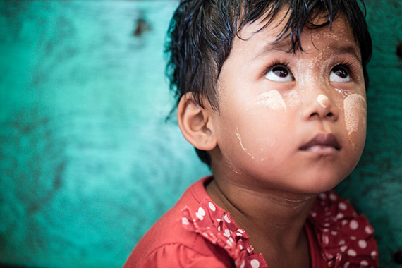 child portrait while traveling