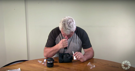 wte cleaning your DSLR sensor