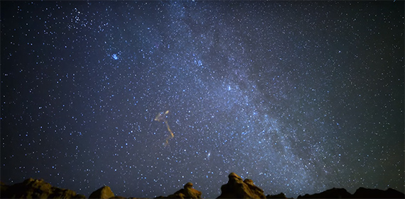 meteor meteoroid meteorite explosion exploding astrophotography outer space timelapse