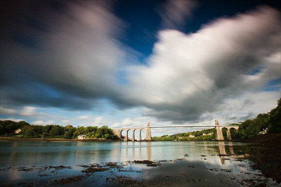 sky, clouds,reflection