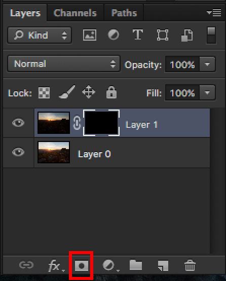 sunset photos in photoshop