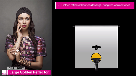 golden reflector