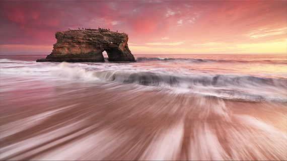 long exposure leading lines