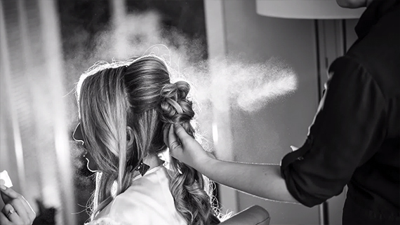 bride preparations photography