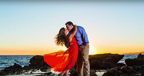 kiss couple wedding photoshoot