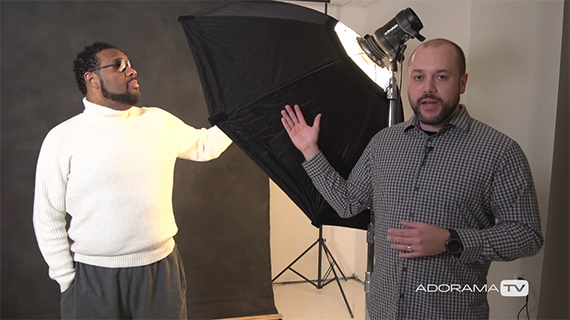 studio portrait lights