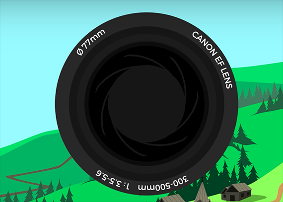 lens aperture information