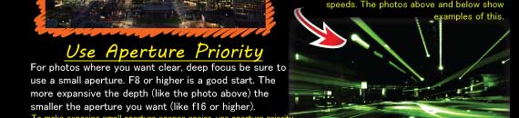 Night Photography Tips: Infographic