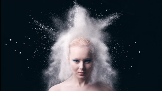 Creative Portrait Photography with Powder