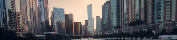 See Chicago from a Boat with Time-lapse Photography