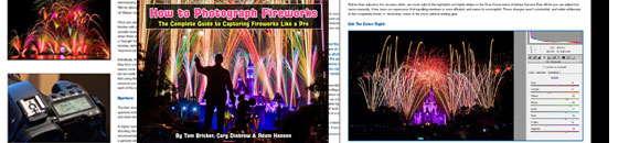 Fireworks Photography Guide on Sale Until July 4