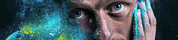 Portraits with Colored Powder