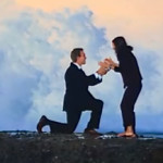 Engagement Photographer Captures Marriage Proposal Interrupted by Gigantic Wave