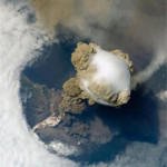 Interesting Photo of the Day: An Erupting Volcano Photographed From Space