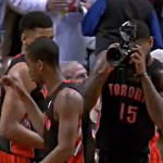 NBA Player Borrows Camera That Falls on Court