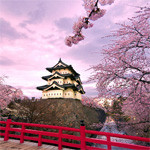 Interesting Photo of the Day: Spring Castle – Hirosaki, Japan