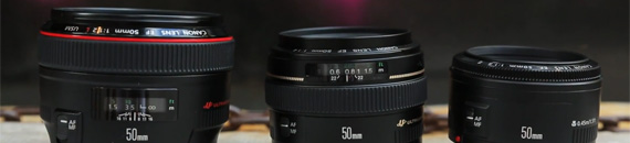 An In-Depth Look & Comparison of Canon 50mm Prime Lenses