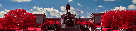 Infrared Timelapse Photography of an Empty Philadelphia