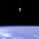 Interesting Photo of The Day: Astronaut in Orbit 175 Miles Above Earth (Untethered)