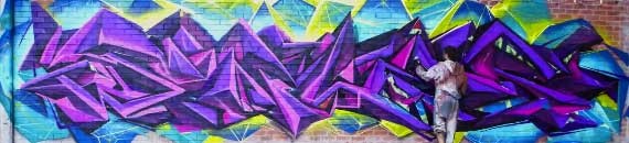 Graffiti Artists Take Over a Whole Warehouse, Documented with Hyperlapse Photography