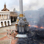 Interesting Photo of the Day: Before & After of Kiev’s Independence Square