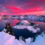 Interesting Photo of the Day: Wizard Island in Crater Lake